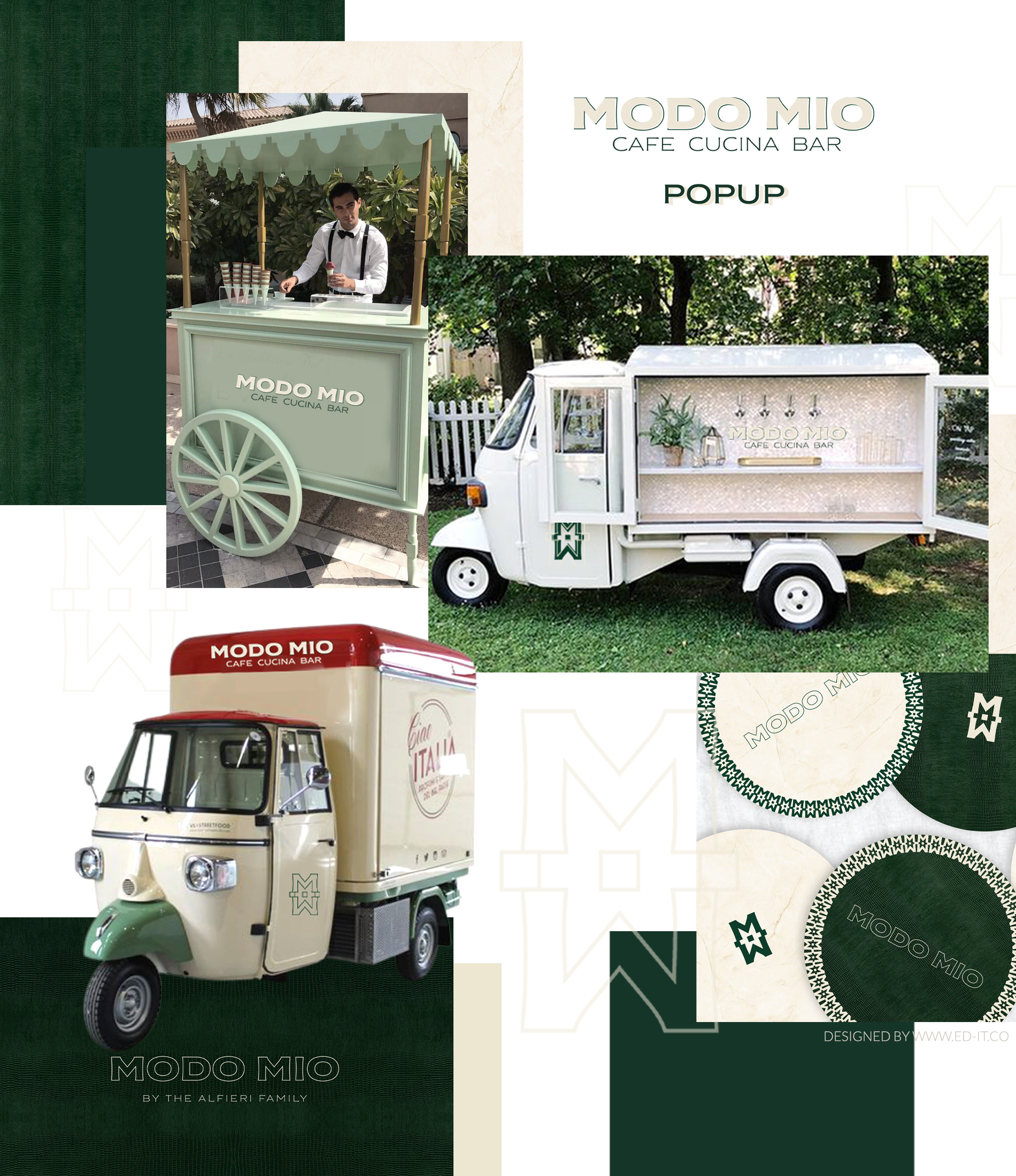 PopUp Modo Mio - PopUp Concept Mood Board